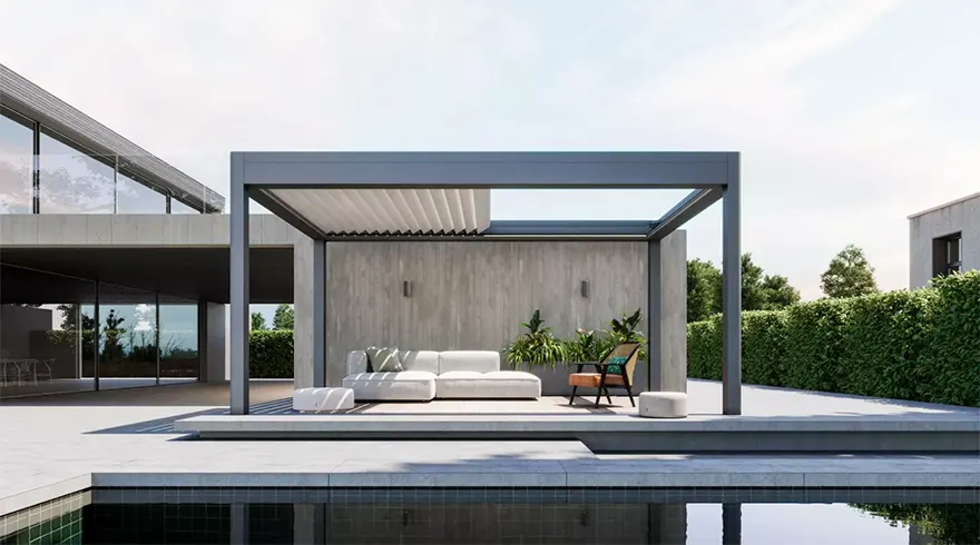 Albert Genau Pergola Bioclimatic Pergola Series