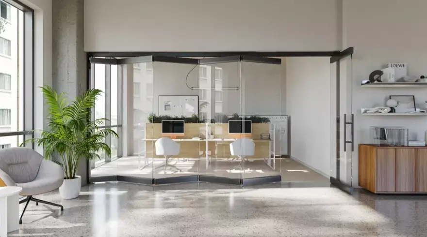 Albert Genau Atrium, Momentum, Centrum Horizontal Sliding Walls System