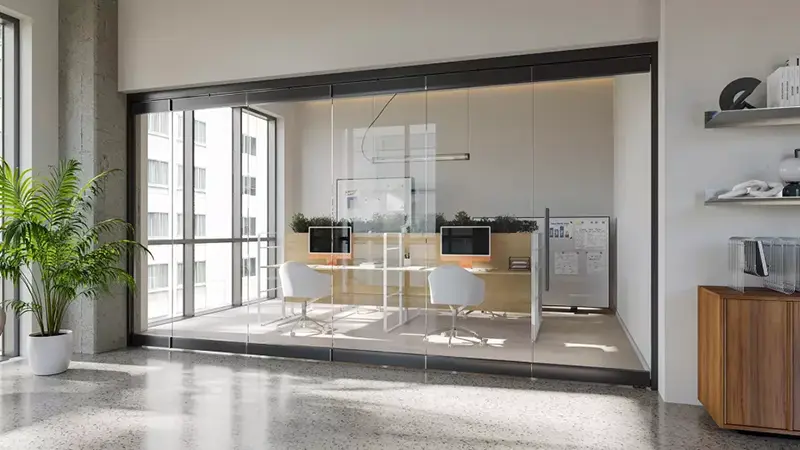 Albert Genau Atrium, Momentum, Centrum Horizontal Sliding Walls System