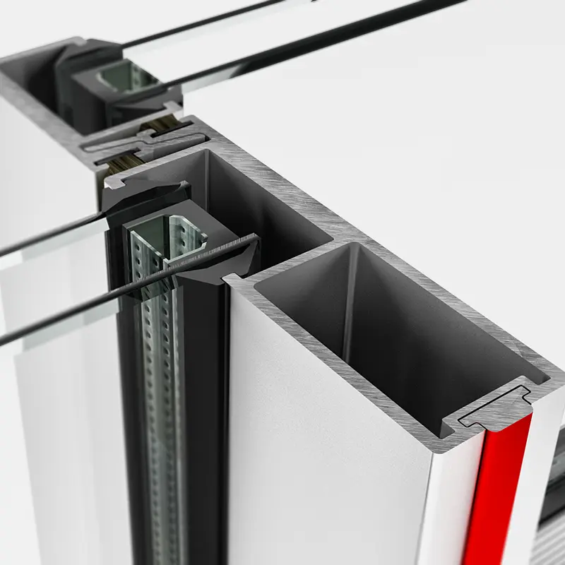Linea Rossa Yalıtımsız Sürme Sistem Lr-2100-3