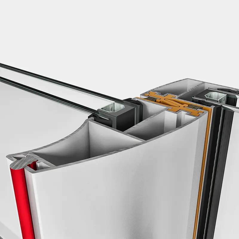 Linea Rossa Yalıtımsız Sürme Sistem Lr-2100-4